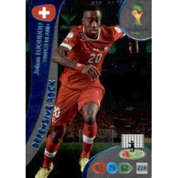 Johan Djourou Defensive Rock Switzerland 378 Adrenalyn XL Brasil 2014