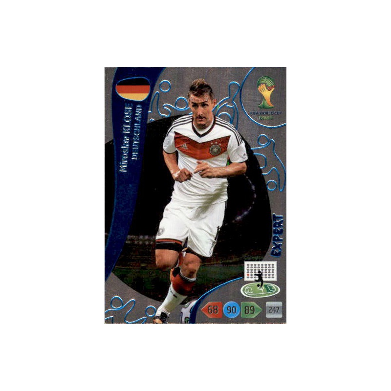 Miroslav Klose Panini Adrenalyn XL World Cup 2014-380 Expert 