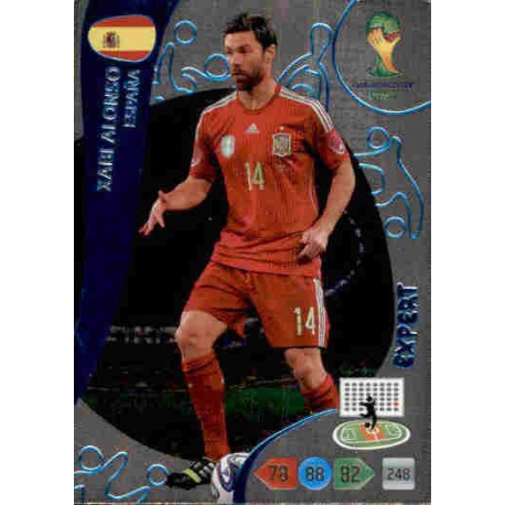 Xabi Alonso Expert España 382 Adrenalyn XL Brasil 2014