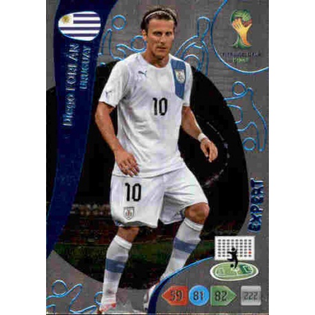 Diego Forlan Expert Uruguay 386 Adrenalyn XL Brasil 2014