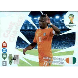 Didier Drogba Game Changer Côte d'Ivoire 394 Adrenalyn XL Brasil 2014
