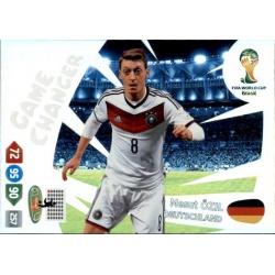 Mesut Özil Game Changer Deutschland 395 Adrenalyn XL Brasil 2014