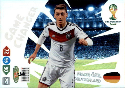 Panini Adrenalyn XL World Cup 2014-112 Star Player Mesut Özil 