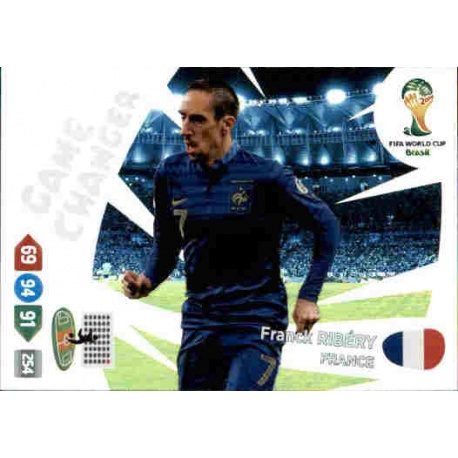 Franck Ribéry Game Changer France 398 Adrenalyn XL Brasil 2014