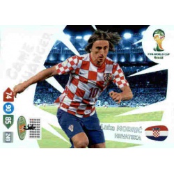Luka Modrić Game Changer Hrvatska 399 Adrenalyn XL Brasil 2014