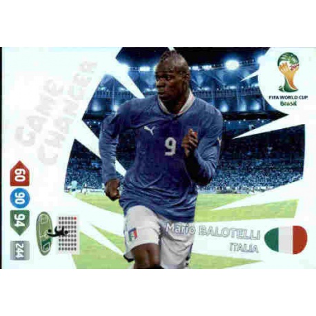 Italy BALOTELLI MINT 2010 Futera World Football Soccer Card 