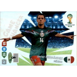 Javier Hernández Game Changer México 401 Adrenalyn XL Brasil 2014