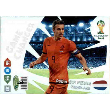 Robin van Persie Game Changer Nederland 402 Adrenalyn XL Brasil 2014