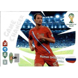 Roman Shirokov Game Changer Russia 404 Adrenalyn XL Brasil 2014