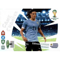 Edinson Cavani Game Changer Uruguay 405 Adrenalyn XL Brasil 2014
