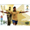Neymar Jr. Top Master Brasil 407 Adrenalyn XL Brasil 2014