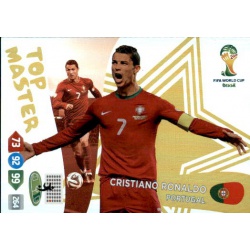 Cristiano Ronaldo Top Master Portugal 411 Adrenalyn XL Brasil 2014