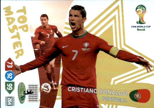 Offer Soccer Cards de Cristiano Ronaldo Top Master Portugal