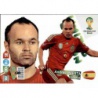 Andrés Iniesta Limited Edition España Adrenalyn XL Brasil 2014