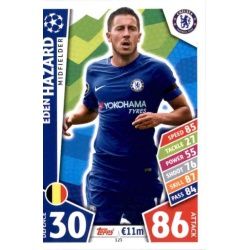 Eden Hazard Chelsea 123 Match Attax Champions 2017-18
