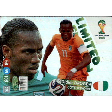 PANINI Trading Card DIDIER DROGBA No 74 World Cup 2006 No Prizm RARE! 