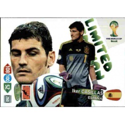 Iker Casillas Limited Edition España Adrenalyn XL Brasil 2014