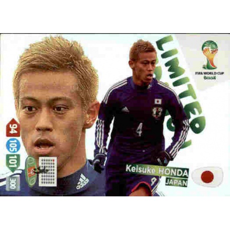 Keisuke Honda Limited Edition Japan Adrenalyn XL Brasil 2014