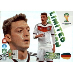 Mesut Özil Limited Edition Deutschland Adrenalyn XL Brasil 2014