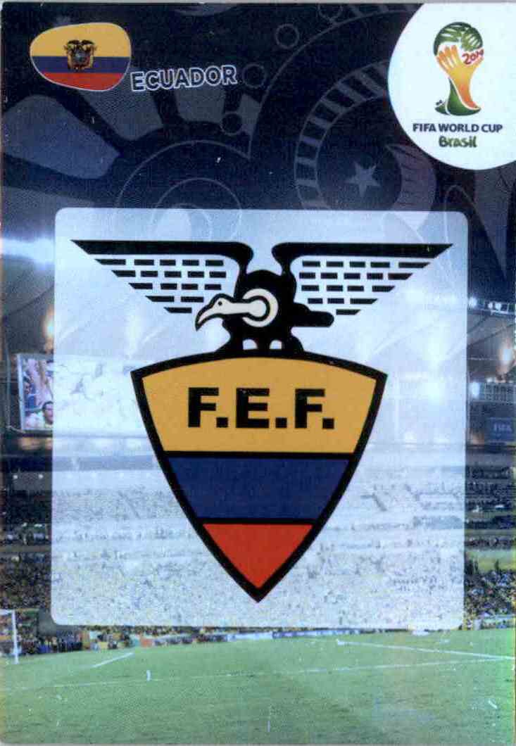Logo Panini Adrenalyn XL World Cup 2014-118 Ecuador 