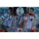 Messi / Agüero Double Trouble Argentina 412 Adrenalyn XL Brasil 2014