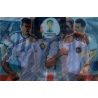 Messi / Agüero Double Trouble Argentina 412 Adrenalyn XL Brasil 2014