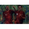 Xavi / Iniesta Double Trouble España 414 Adrenalyn XL Brasil 2014