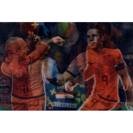 Robben / van Persie Double Trouble Nederland 415 Adrenalyn XL Brasil 2014