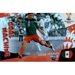 Oribe Peralta Goal Machines México 424 Adrenalyn XL Brasil 2014