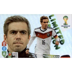 Philipp Lahm Limited Edition Deutschland Adrenalyn XL Brasil 2014