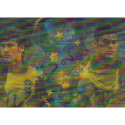 Hulk / Neymar Jr. Double Trouble Brasil 413 Adrenalyn XL Brasil 2014