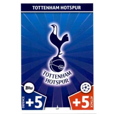 Escudo Tottenham Hotspur 127 Match Attax Champions 2017-18