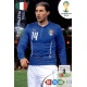 Gabriel Paletta Italia u56 Adrenalyn XL Brasil 2014 Update Edition