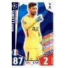 Hugo Lloris Tottenham Hotspur 128 Match Attax Champions  2017-18