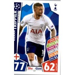 Kieran Trippier Tottenham Hotspur 129 Match Attax Champions 2017-18