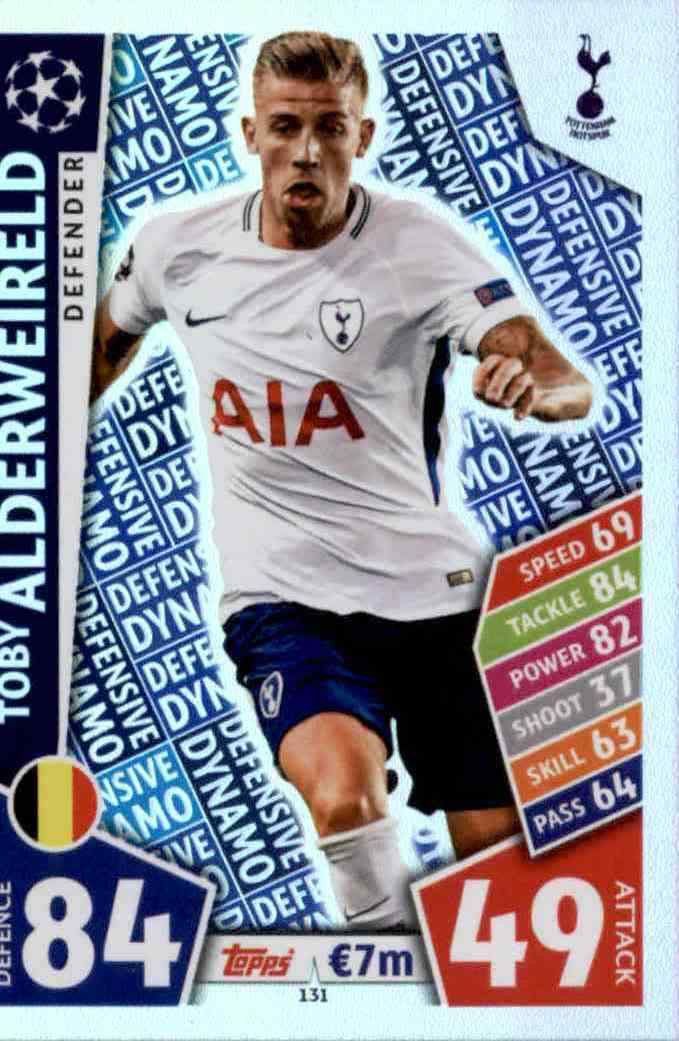 Champions League 19 20 2019 2020 Sticker 446 Toby Alderweireld Tottenham Hotspur 