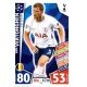 Jan Vertonghen Tottenham Hotspur 132 Match Attax Champions 2017-18
