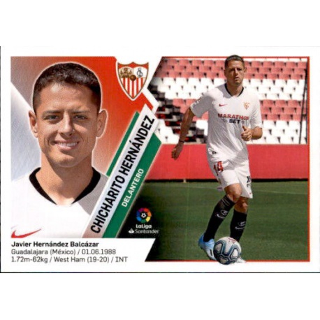 Chicharito Hdez. Sevilla UF64 Ediciones Este 2019-20