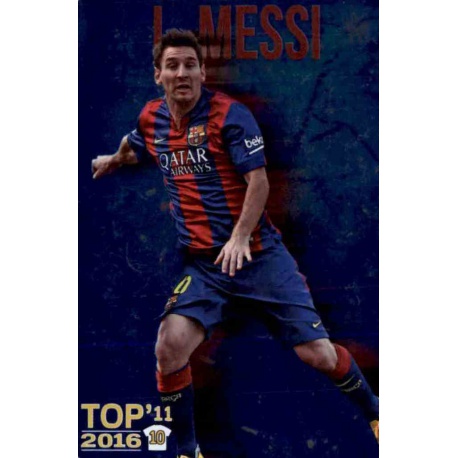 Leo Messi Top11 Mundicromo 2016 Leo Messi