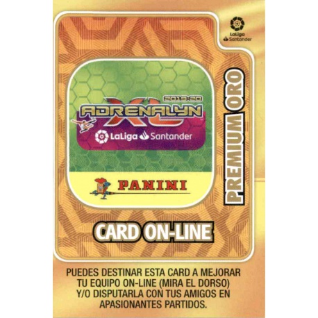 Card On-Line Premium Oro Adrenalyn XL Liga Santader 2019-20