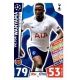 Victor Wanyama Tottenham Hotspur 137 Match Attax Champions 2017-18