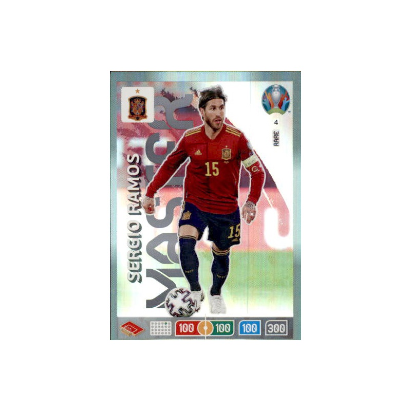 Adrenalyn XL EM Euro 2020 Sergio Ramos Rare Master #4 