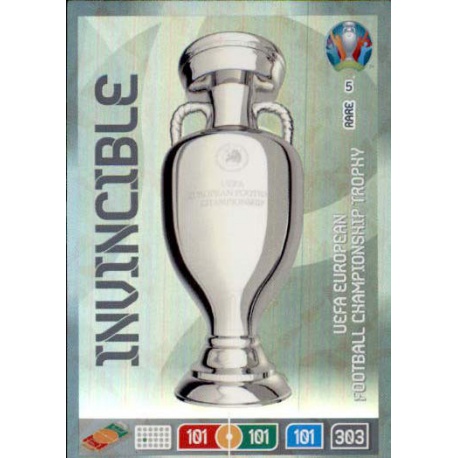 Invincible Euro 2020 Trophy 5 Adrenalyn XL Euro 2020