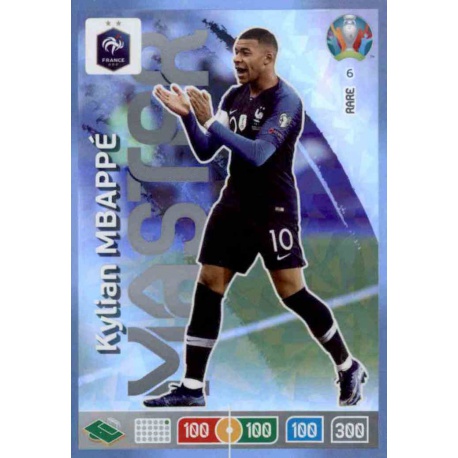 Kylian Mbappé Master 6 Adrenalyn XL Euro 2020