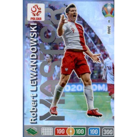 Robert Lewandowski Master 8 Adrenalyn XL Euro 2020