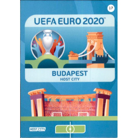 Budapest Host City 17 Adrenalyn XL Euro 2020