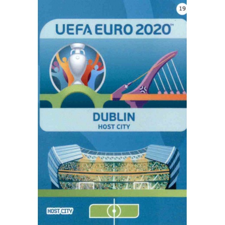 Dublin Host City 19 Adrenalyn XL Euro 2020