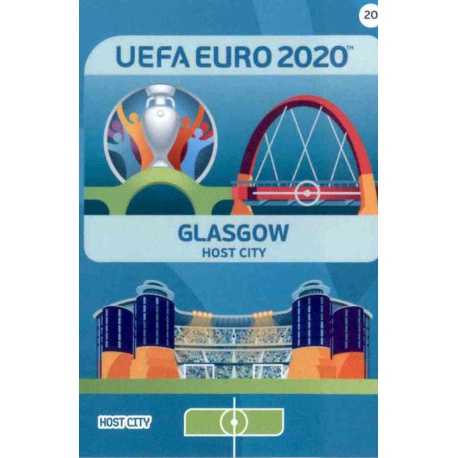 Glasgow Host City 20 Adrenalyn XL Euro 2020