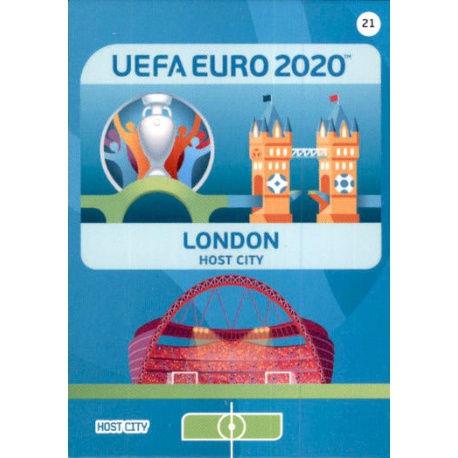 London Host City 21 Adrenalyn XL Euro 2020
