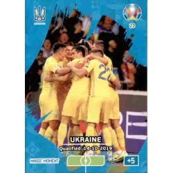 Ukraine Qualified Magic Moment 23 Adrenalyn XL Euro 2020